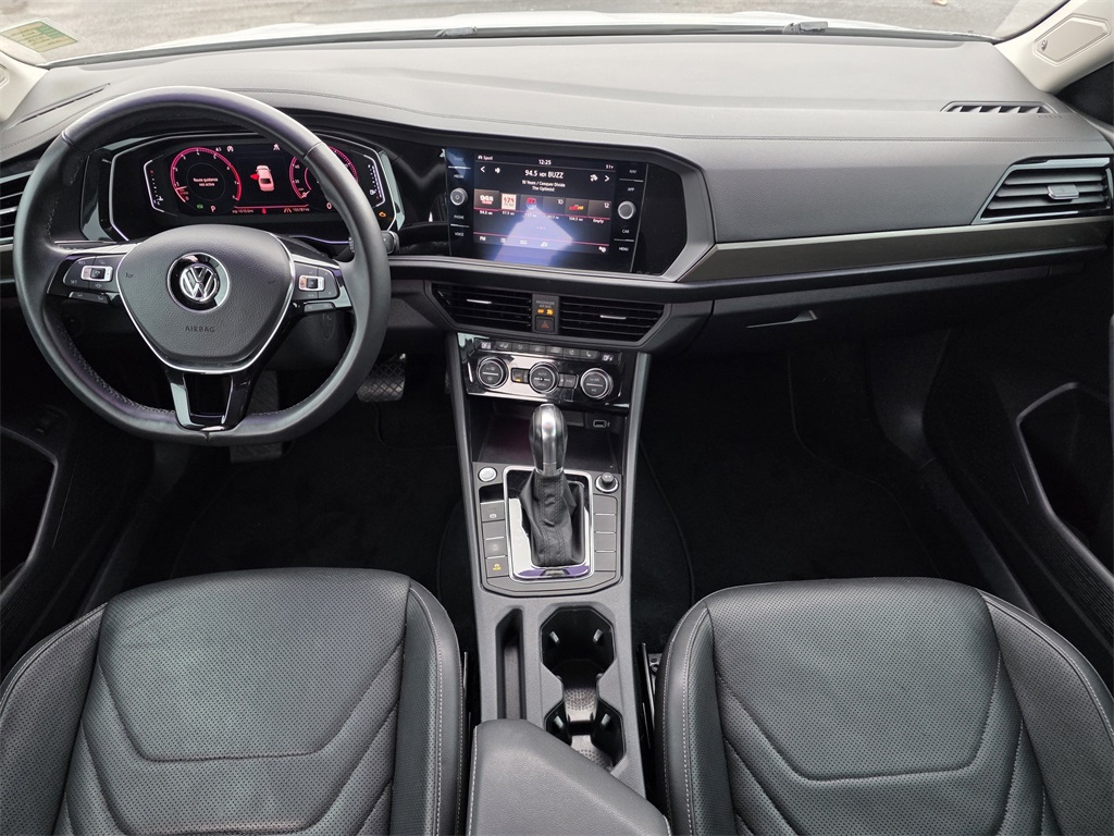 2019 Volkswagen Jetta SEL Premium White at Mac Haik CDJR North Houston