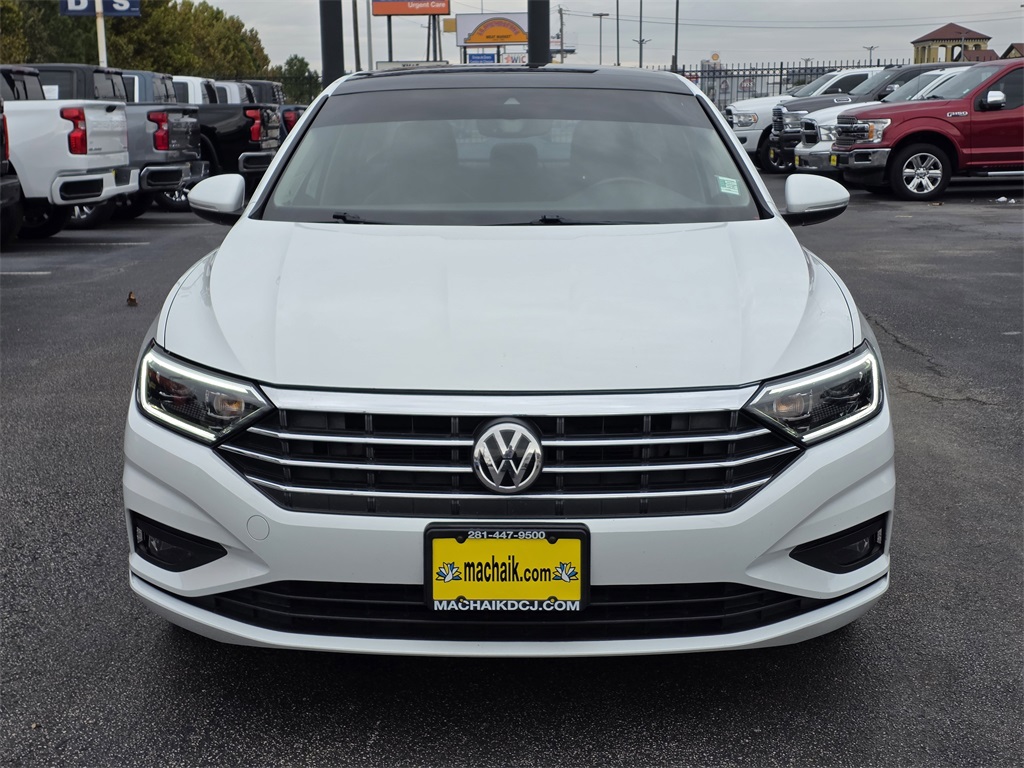 2019 Volkswagen Jetta SEL Premium White at Mac Haik CDJR North Houston