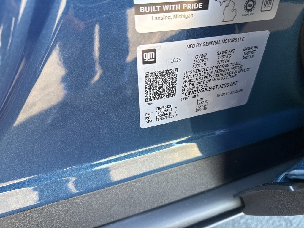 2026 Chevrolet Traverse