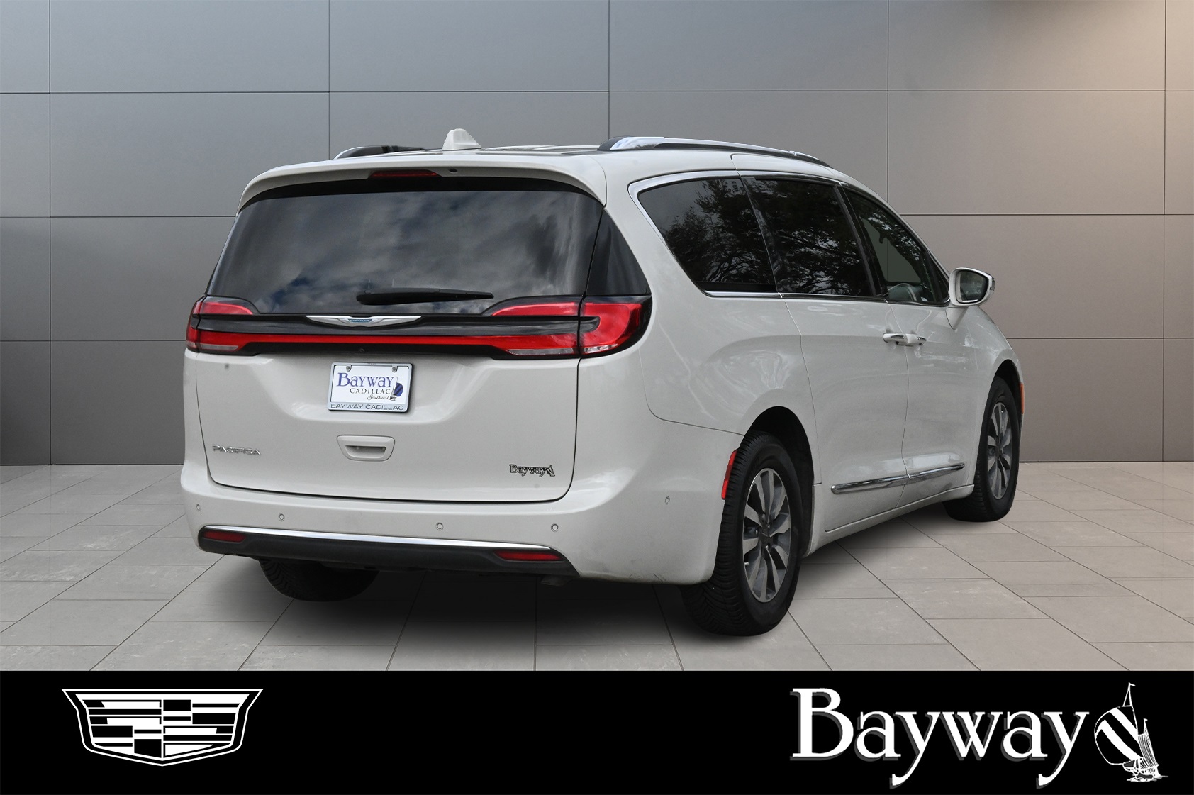 2021 Chrysler Pacifica Hybrid Limited White at Shottenkirk Kia Fort Bend