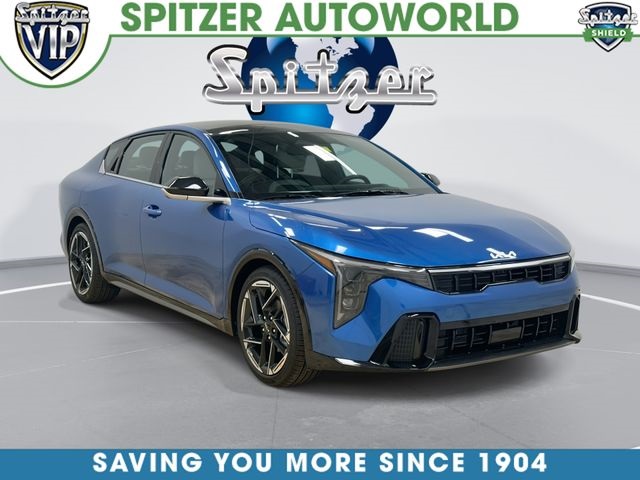Wave Blue 2026 Kia K4 Sedan Front-Wheel Drive Continuously Variable Transmission