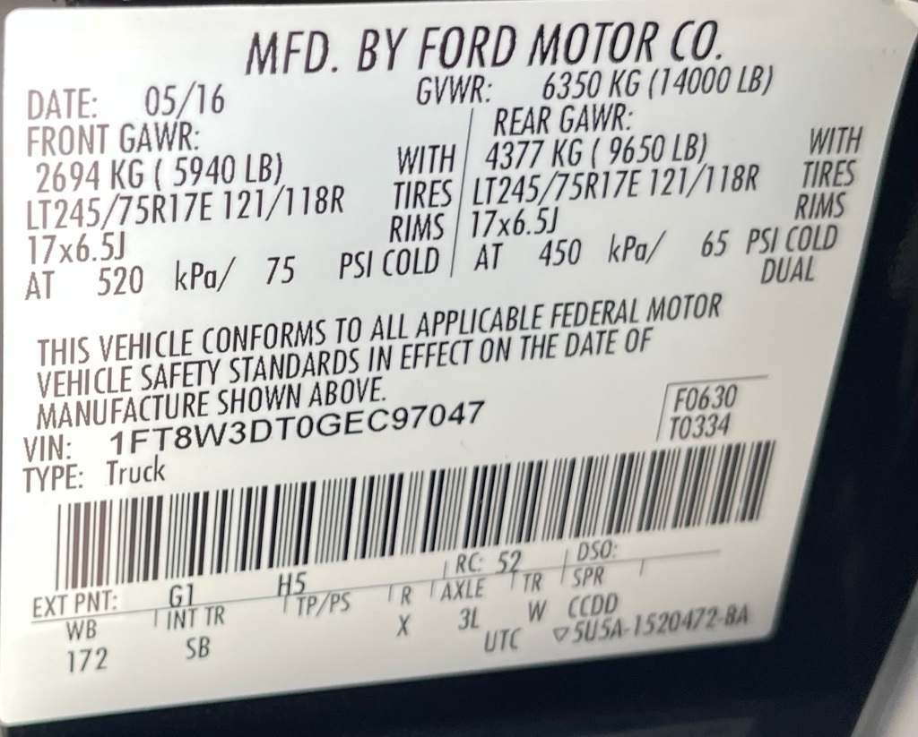 2016 Ford F-350SD King Ranch Black at Legacy Ford