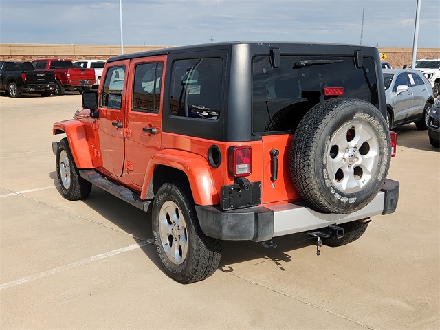 Used Car 2015 Jeep Wrangler  Unlimited Sahara For Sale In Plainview, Texas