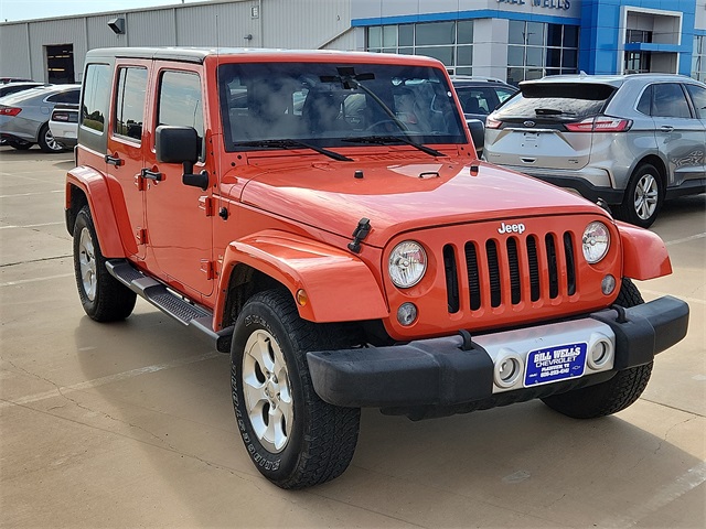 Used Car 2015 Jeep Wrangler  Unlimited Sahara For Sale In Plainview, Texas