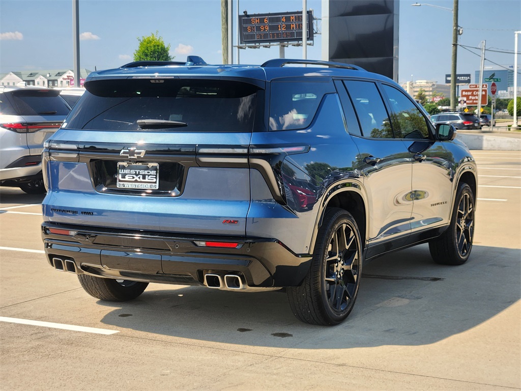 2024 Chevrolet Traverse RS Blue at Joe Myers Mazda Kia