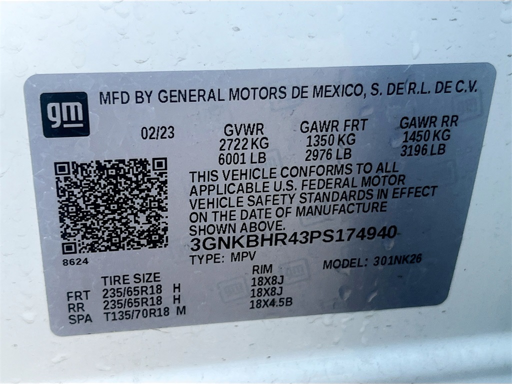 2023 Chevrolet Blazer LT White at Classic Elite Chevrolet Hwy 6