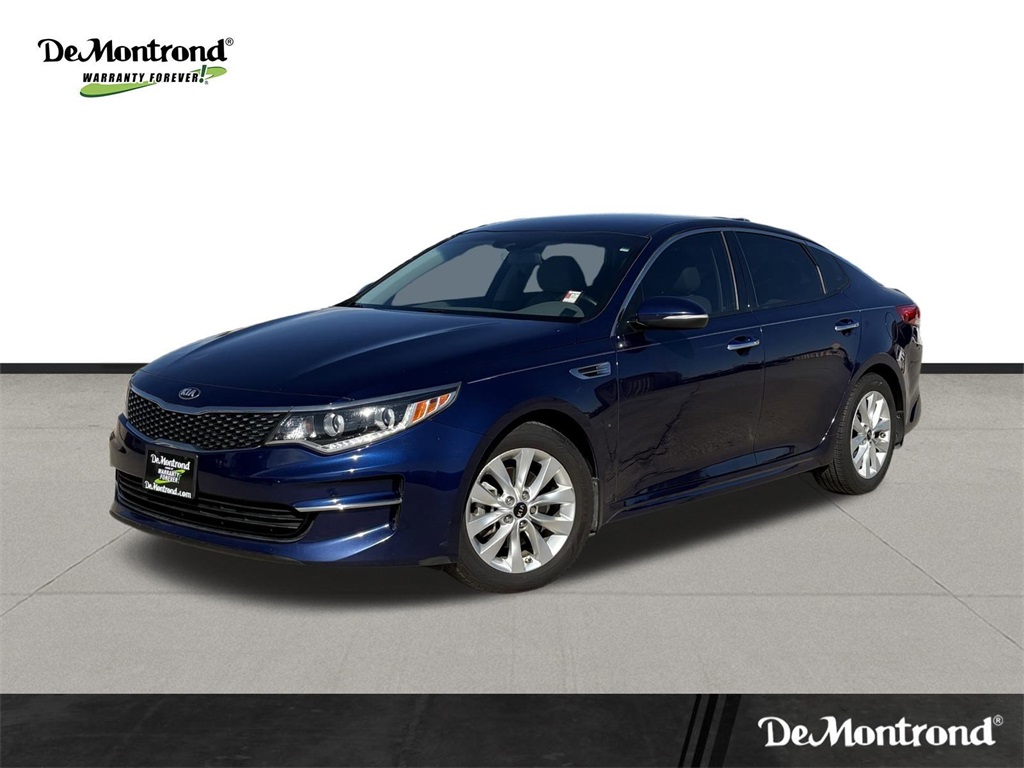 2016 Kia Optima EX Blue at Parkway Family Mazda