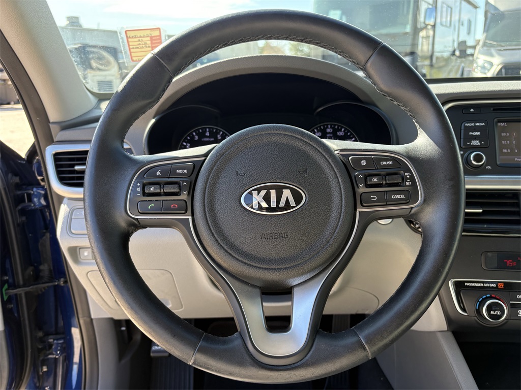 2016 Kia Optima EX Blue at Parkway Family Mazda