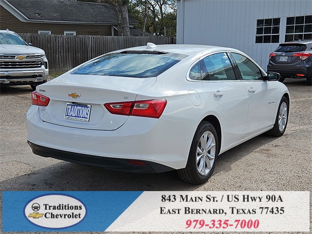 2023 Chevrolet Malibu LT White at Emmons Autoplex