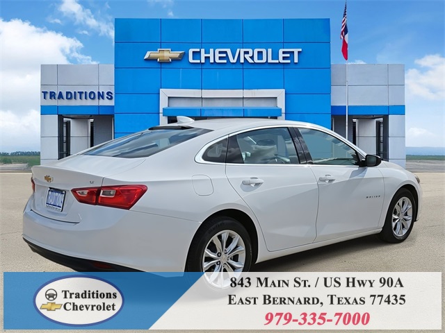 2023 Chevrolet Malibu LT White at Emmons Autoplex