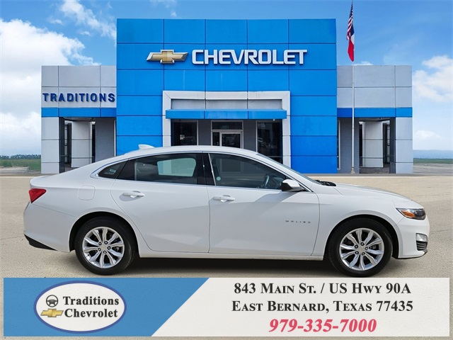 2023 Chevrolet Malibu LT White at Emmons Autoplex