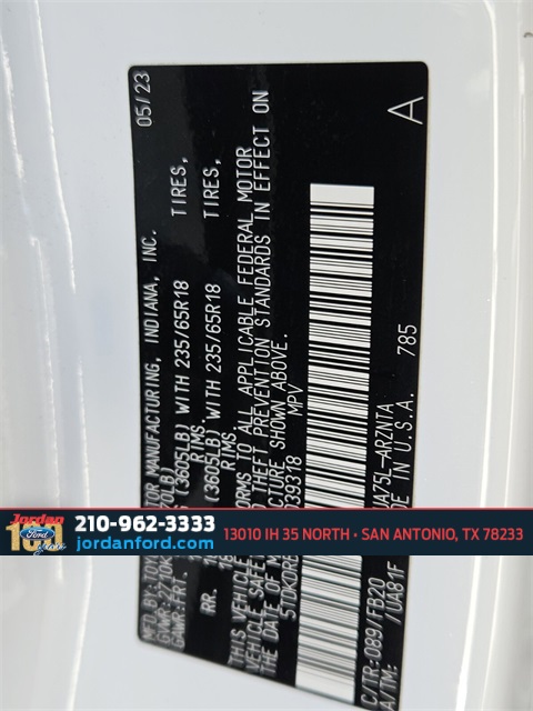 Used Car 2023 Toyota Highlander  Le For Sale Under $35,000 In San Antonio, Texas