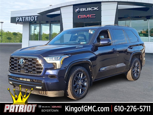 2023 Toyota Sequoia Platinum for sale at PATRIOT BUICK GMC OF BOYERTOWN