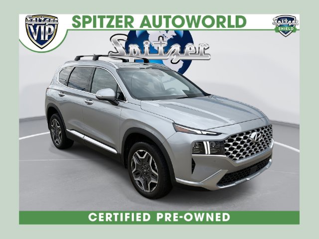 Shimmering Silver 2023 Hyundai Santa Fe SUV / Crossover All-Wheel Drive Automatic