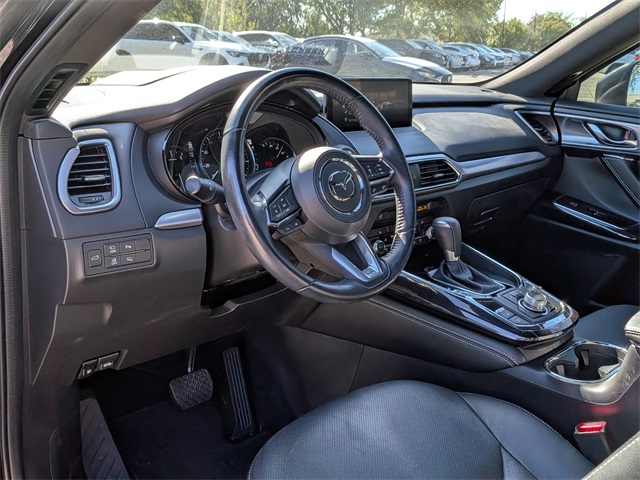 2023 Mazda CX-9 Grand Touring Black at DeMontrond Mazda
