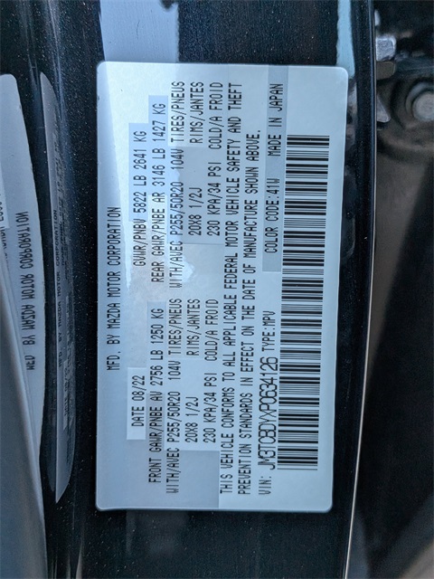 2023 Mazda CX-9 Grand Touring Black at DeMontrond Mazda