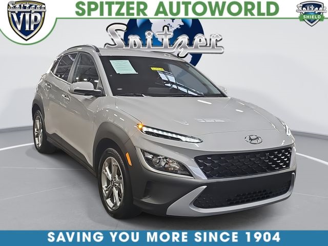 Cyber Silver 2023 Hyundai Kona SEL AWD SUV / Crossover All-Wheel Drive Continuously Variable Transmission