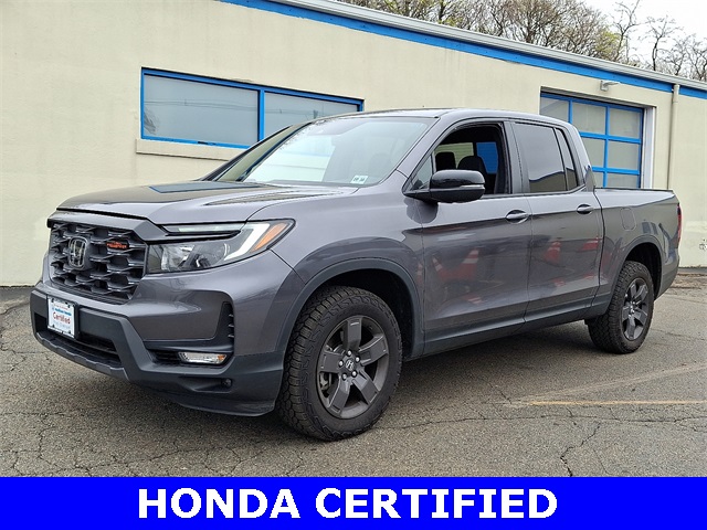 Gray 2026 Honda Ridgeline TrailSport AWD Pickup Truck All-Wheel Drive 9-Speed Automatic