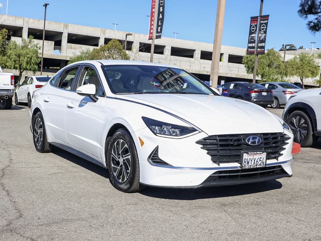 2021 Hyundai Sonata Hybrid Blue