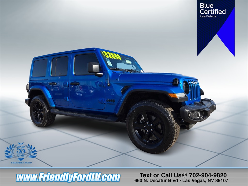 2021 Jeep Wrangler Unlimited Sahara Altitude 4WD