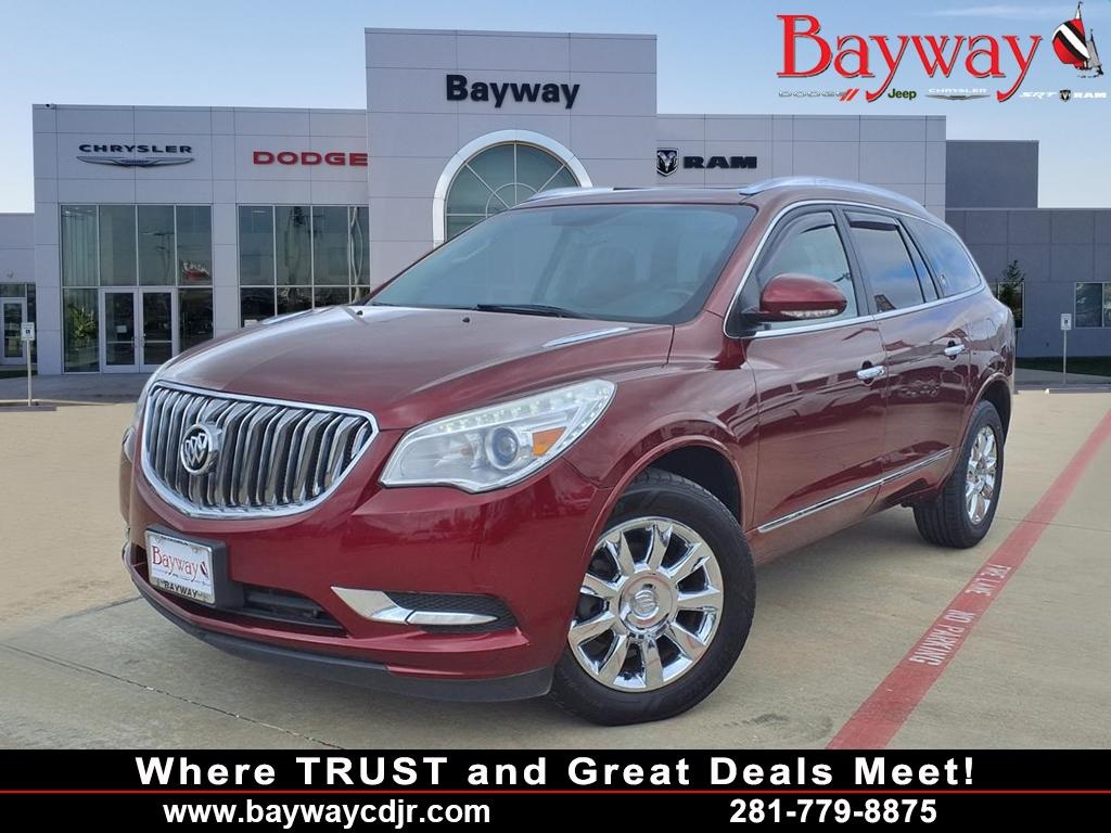 2015 Buick Enclave Leather Group Red at Community Toyota
