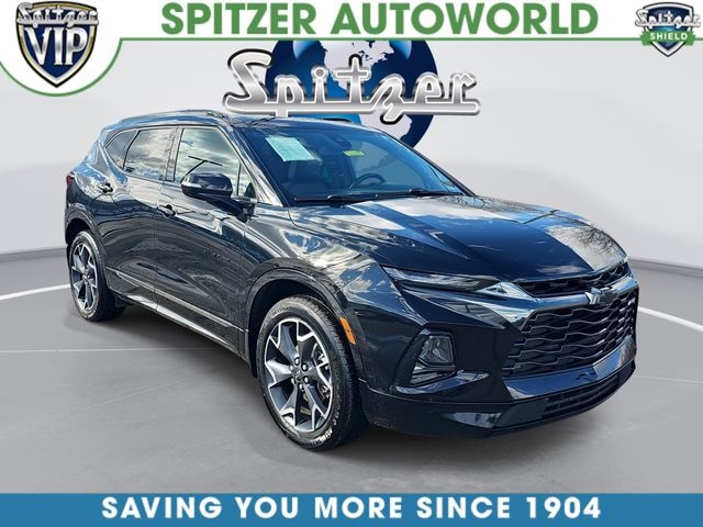 Black 2021 Chevrolet Blazer RS FWD SUV / Crossover Front-Wheel Drive 9-Speed Automatic