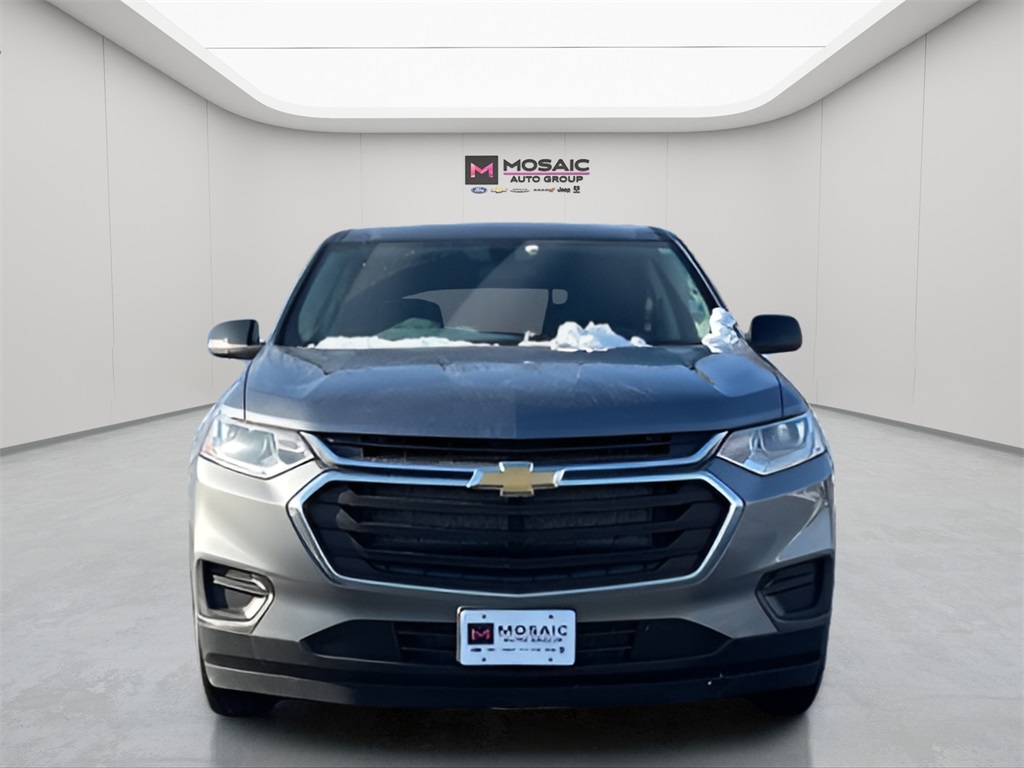 Used 2021 Chevrolet Traverse LS with VIN 1GNERFKW6MJ169933 for sale in Zumbrota, Minnesota