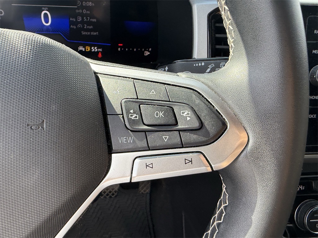 2022 Volkswagen Atlas Cross Sport 2.0T SE w/Technology Black at DeMontrond Ford