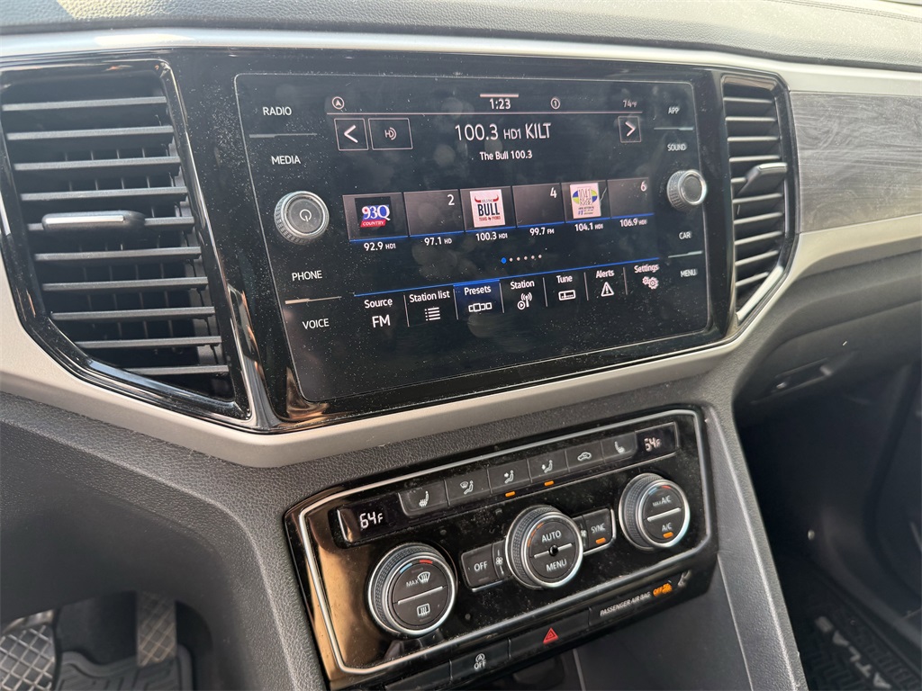 2022 Volkswagen Atlas Cross Sport 2.0T SE w/Technology Black at DeMontrond Ford