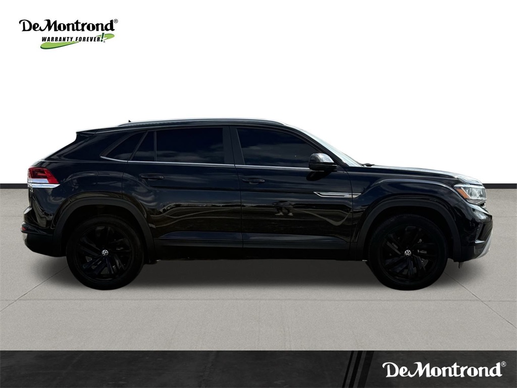 2022 Volkswagen Atlas Cross Sport 2.0T SE w/Technology Black at DeMontrond Ford