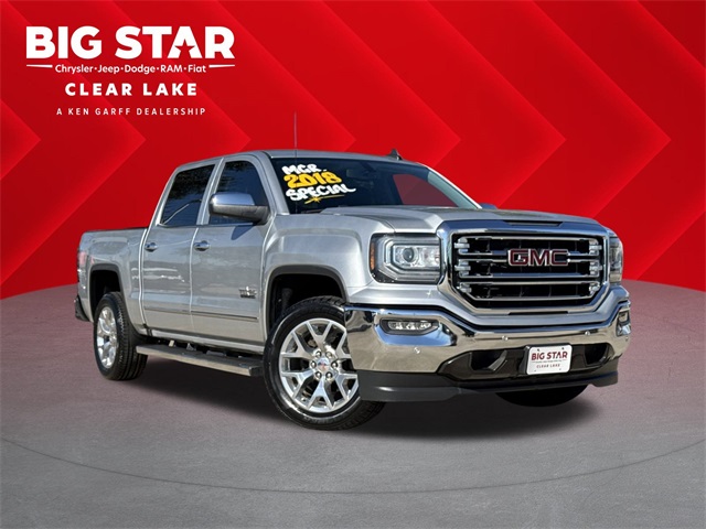 2018 GMC Sierra 1500 SLT Silver at Bayway Chrysler Dodge Jeep Ram