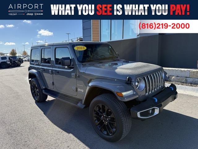 2023 Jeep Wrangler 4xe Sahara 4WD