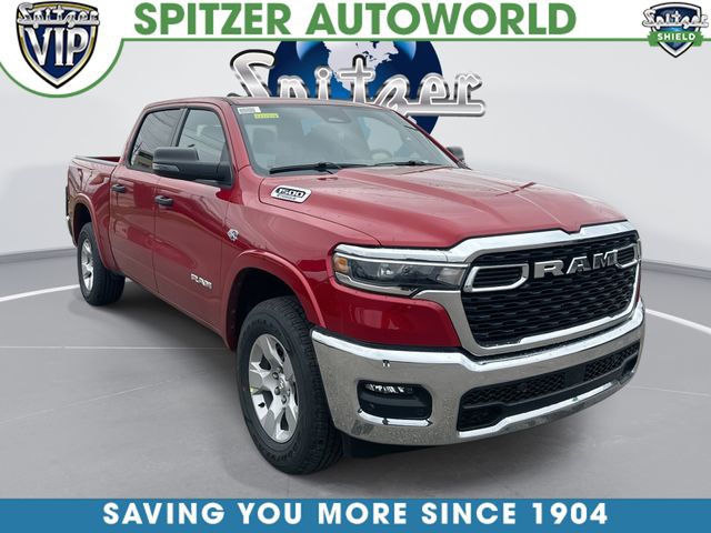 Molten Red Pearlcoat 2026 RAM 1500 Pickup Truck Four-Wheel Drive 8-Speed Automatic