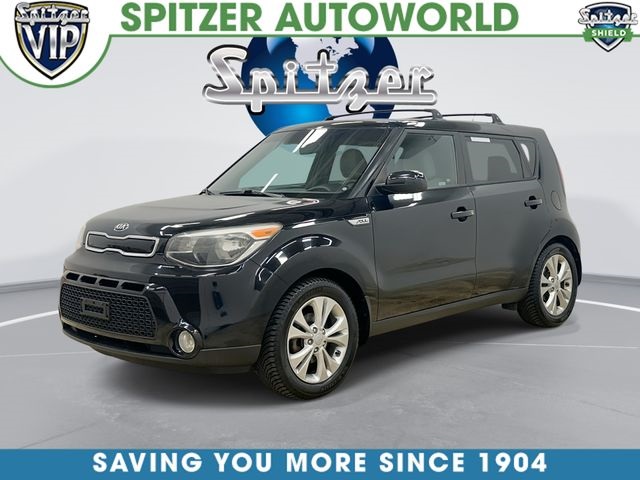 Shadow Black 2016 Kia Soul + Wagon Front-Wheel Drive 6-Speed Automatic