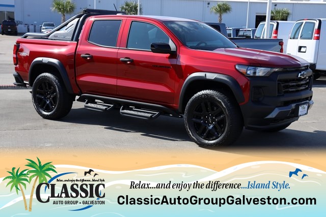 2025 Chevrolet Colorado Trail Boss Red at Classic Chevrolet Galveston
