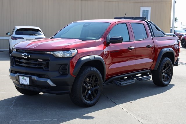 2025 Chevrolet Colorado Trail Boss Red at Classic Chevrolet Galveston