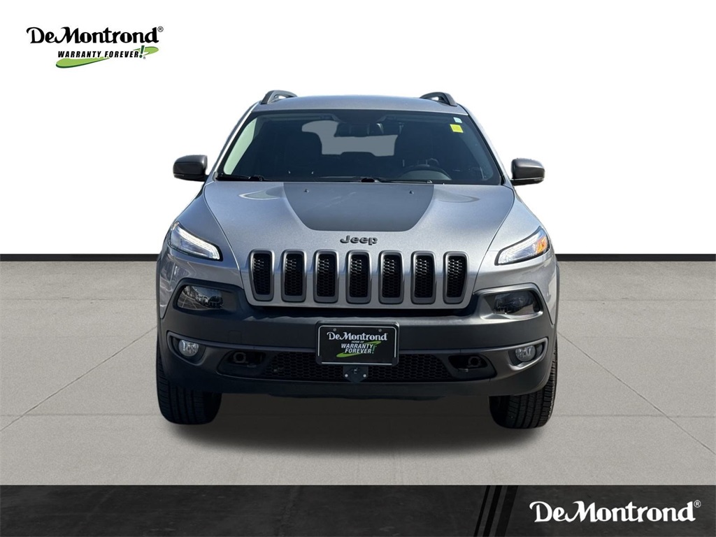 2015 Jeep Cherokee Trailhawk Silver at Durrett Motor Company