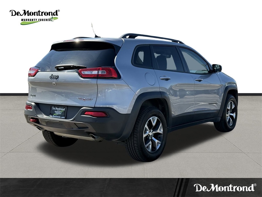 2015 Jeep Cherokee Trailhawk Silver at Durrett Motor Company