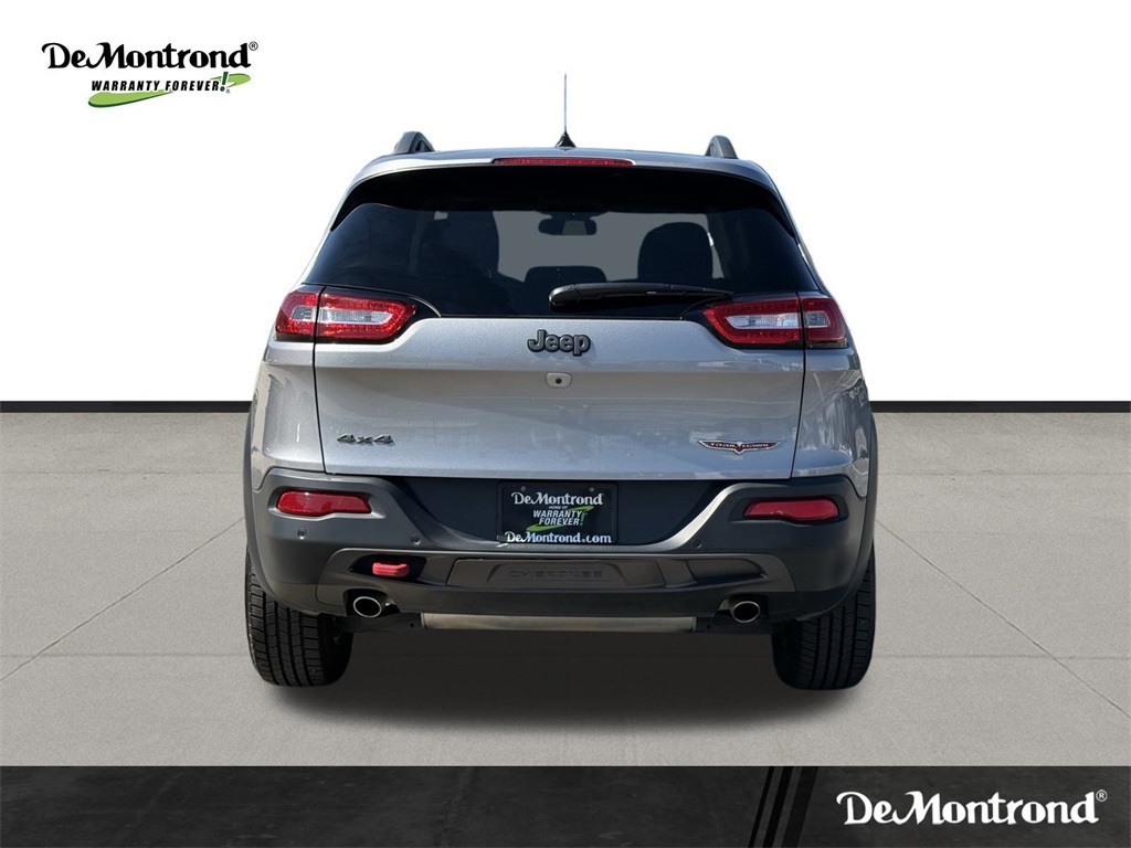 2015 Jeep Cherokee Trailhawk Silver at Durrett Motor Company