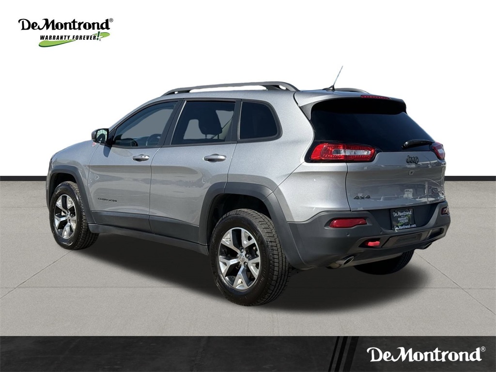 2015 Jeep Cherokee Trailhawk Silver at Durrett Motor Company
