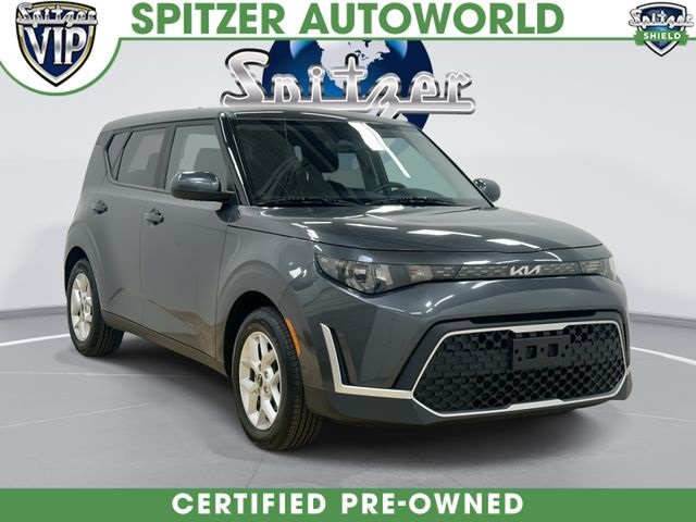 Gravity Gray 2024 Kia Soul SUV / Crossover Front-Wheel Drive Continuously Variable Transmission