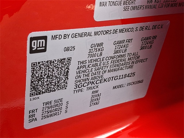 2026 Chevrolet Silverado 1500 Custom Trail Boss for sale at PATRIOT CHEVROLET OF WARMINSTER