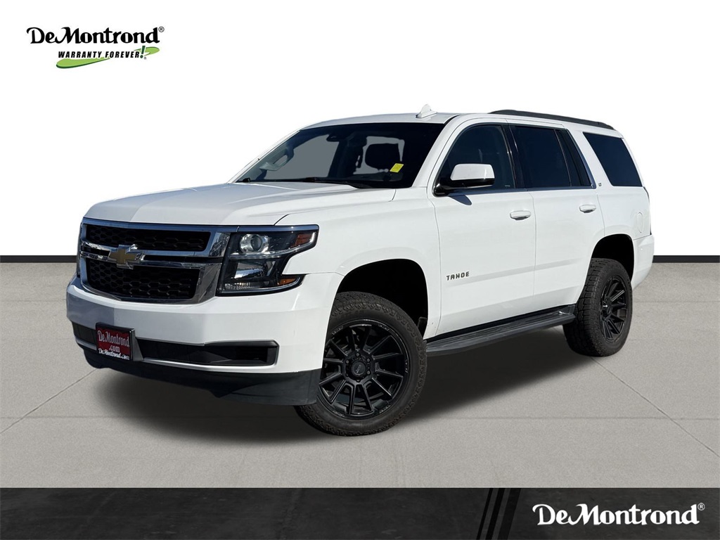 2018 Chevrolet Tahoe LT White at Bayway Chrysler Dodge Jeep Ram