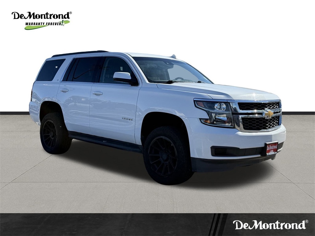 2018 Chevrolet Tahoe LT White at Bayway Chrysler Dodge Jeep Ram