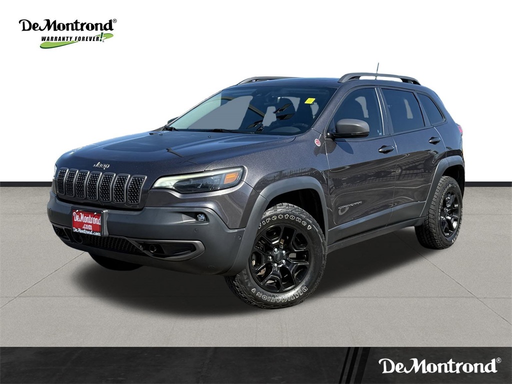 2019 Jeep Cherokee Trailhawk Gray at Durrett Motor Company