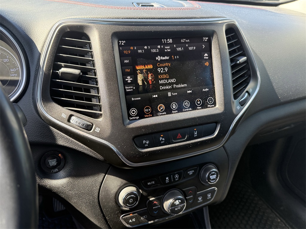 2019 Jeep Cherokee Trailhawk Gray at Durrett Motor Company