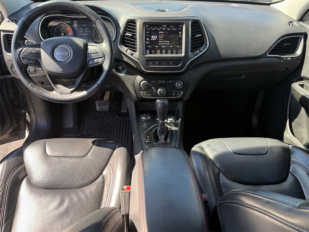 2019 Jeep Cherokee Trailhawk Gray at Durrett Motor Company