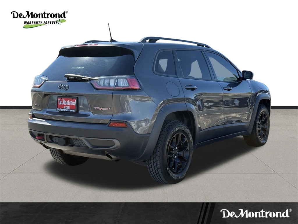 2019 Jeep Cherokee Trailhawk Gray at Durrett Motor Company