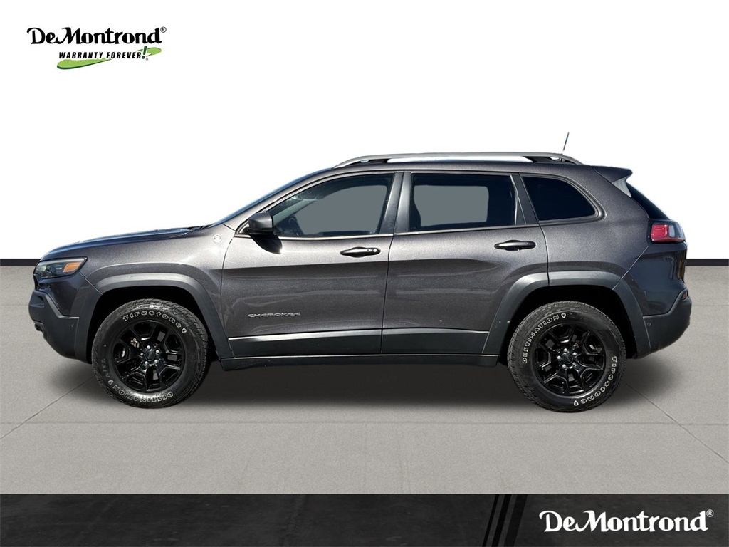 2019 Jeep Cherokee Trailhawk Gray at Durrett Motor Company
