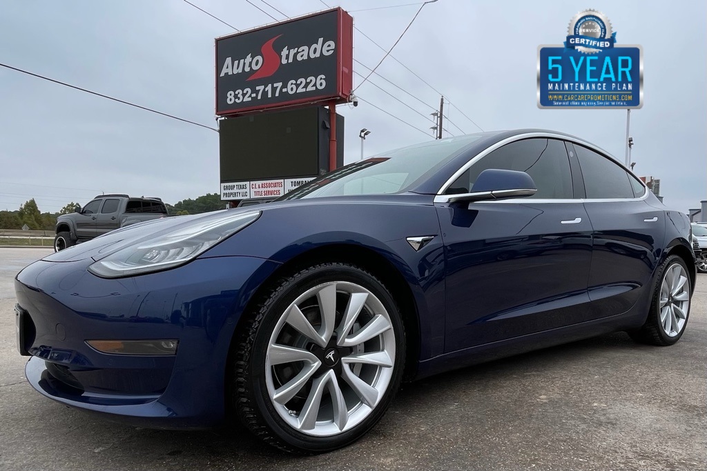 2018 Tesla Model 3 Performance Blue at Ultimate Motorsports